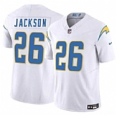 Men & Women & Youth Los Angeles Chargers #26 Donte Jackson White 2025 F.U.S.E. Vapor Limited Stitched Jersey,baseball caps,new era cap wholesale,wholesale hats